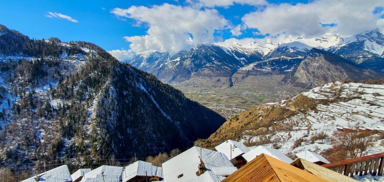 Auberge Le Mont-Gele Iserables Εξωτερικό φωτογραφία