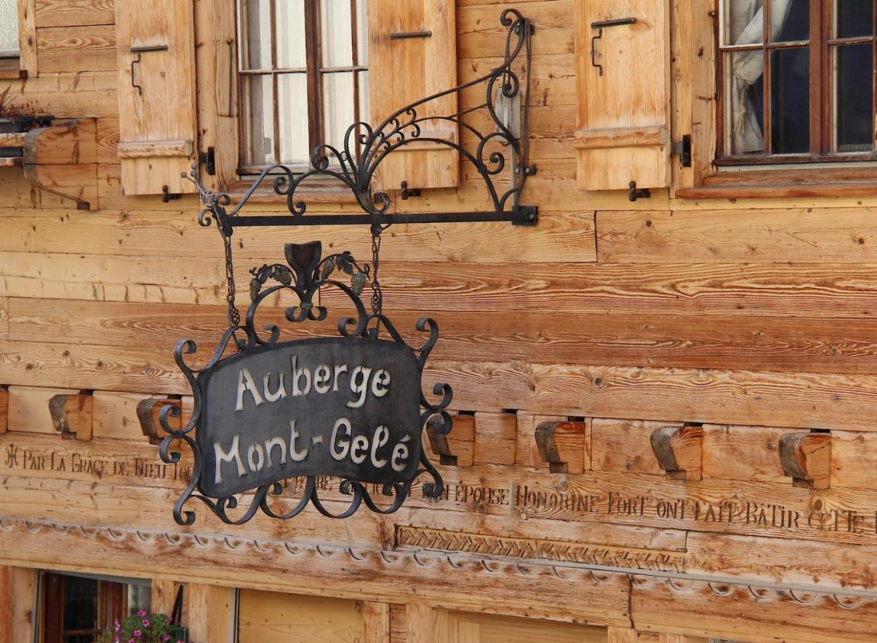Auberge Le Mont-Gele Iserables Εξωτερικό φωτογραφία